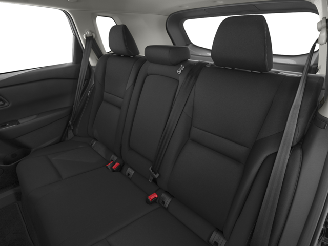 seat interior of Nissan rogue