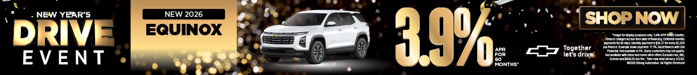 NEW 2026 EQUINOX 3.9% APR / 60 MO*