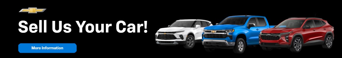 Sell us your car - click for more information